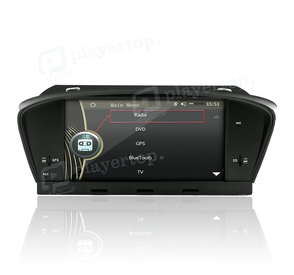 Autoradio CarPlay Android 12.0 BMW E60 (2003-2010) ⇒ Player Top ®