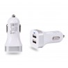 Chargeur de voiture allume cigare double port  USB