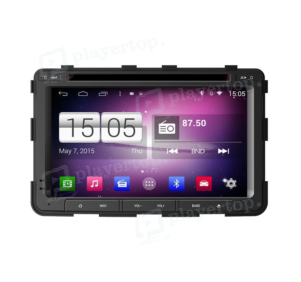 Autoradio Android CarPlay Pour Ssangyong Rexton 2007-2012 - Écran Tactile GPS, Bluetooth, WiFi, 4Go RAM 64Go ROM