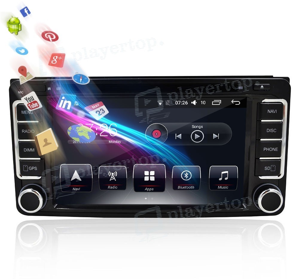 Autoradio Android 8.0 Toyota Rav4 (20002008) ⇒ Player Top