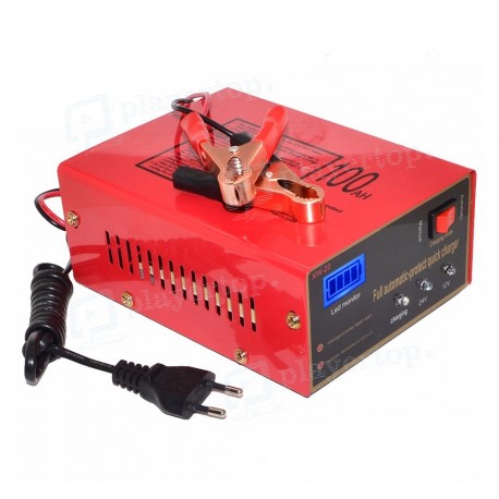 Chargeur batterie moto 12v 24v 10 A