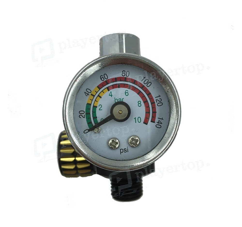 Manomètre compresseur avec régulateur de pression ⇒ Player Top ®