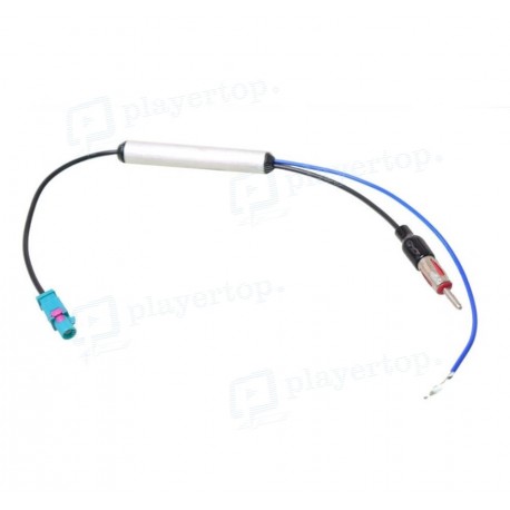 Amplificateur D'antenne FM Voiture 12V - Gain 25 DB, Faible Bruit, Compatible La Plupart Des Autoradios, Installation Facile