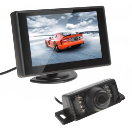 Caméra de recul avec moniteur 4.3 pouces