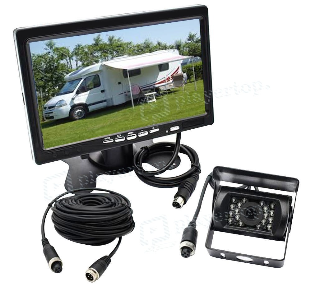 Caméra de recul camping car avec écran 7 pouces ⇒ Player Top ®