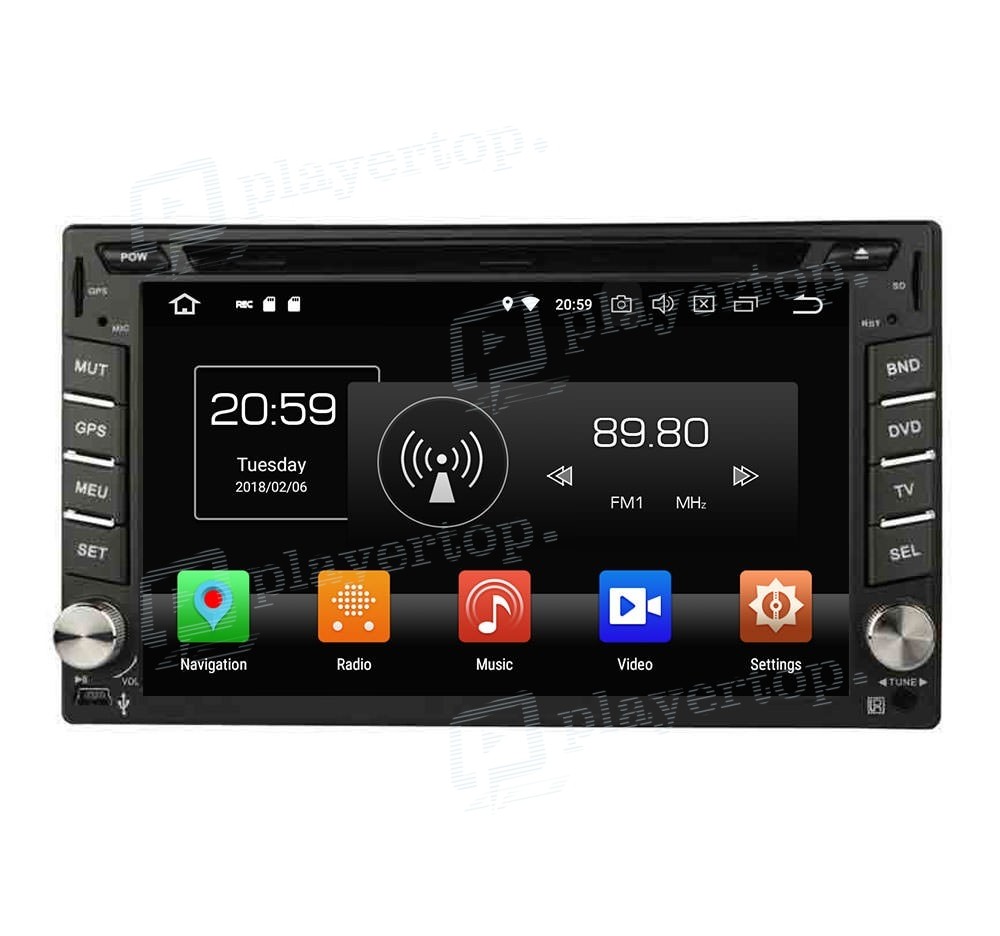 Autoradio GPS Android 4.4.4 Nissan Micra (20022010)