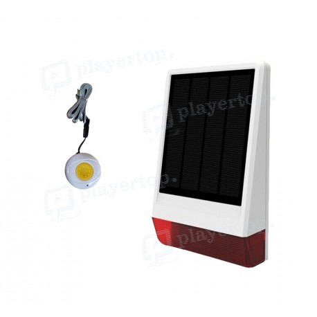 Alarme GSM solaire