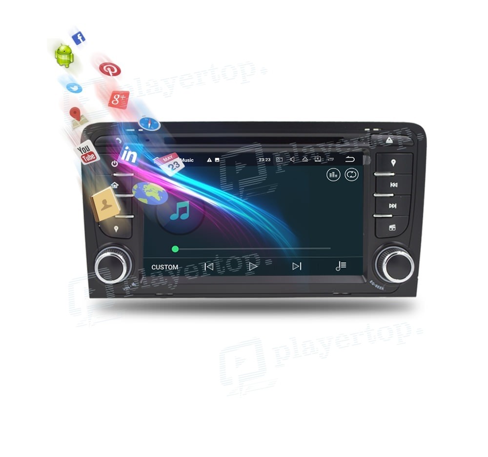 Autoradio CarPlay Android 12.0 Audi A3 (2003-2013) ⇒ Player Top ®