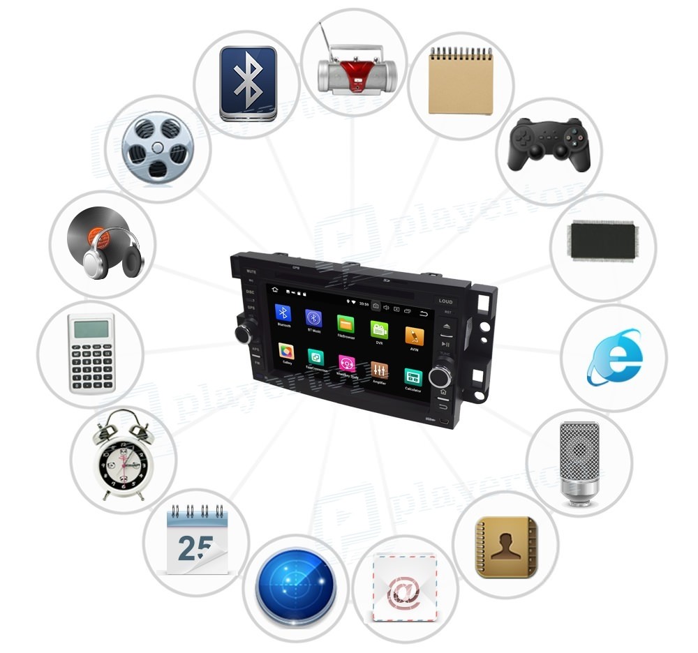 2Din Car Stereo Radio Android 13 For Chevrolet Captiva Gentra Aveo T250 Epica 2006-2011 9 Inch Touchscreen Car Radio With Backup Camera Carplay SWC Bluetooth Wifi USB GPS(M500S 6G 128G