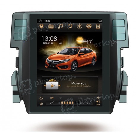 Autoradio CarPlay Android 12.0 Honda Civic 2017