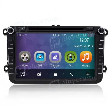 Auto-radio Android 8.0 VW Caddy (2004-2012)