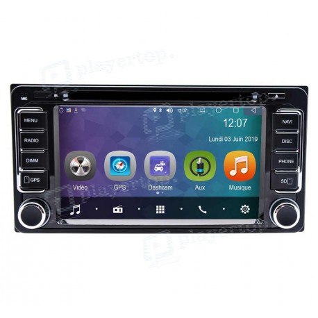 Auto-radio Android 8.0 Toyota Rav4 (2000-2008)