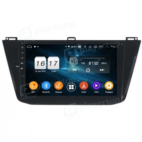 Autoradio Android 9.0 VW Tiguan 2016