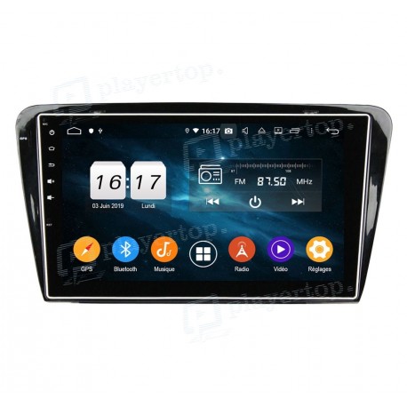 Autoradio Android 9.0 Skoda Octavia（2014-2015）