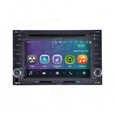 Autoradio GPS Android 8.0 VW Transporter (1998-2008)