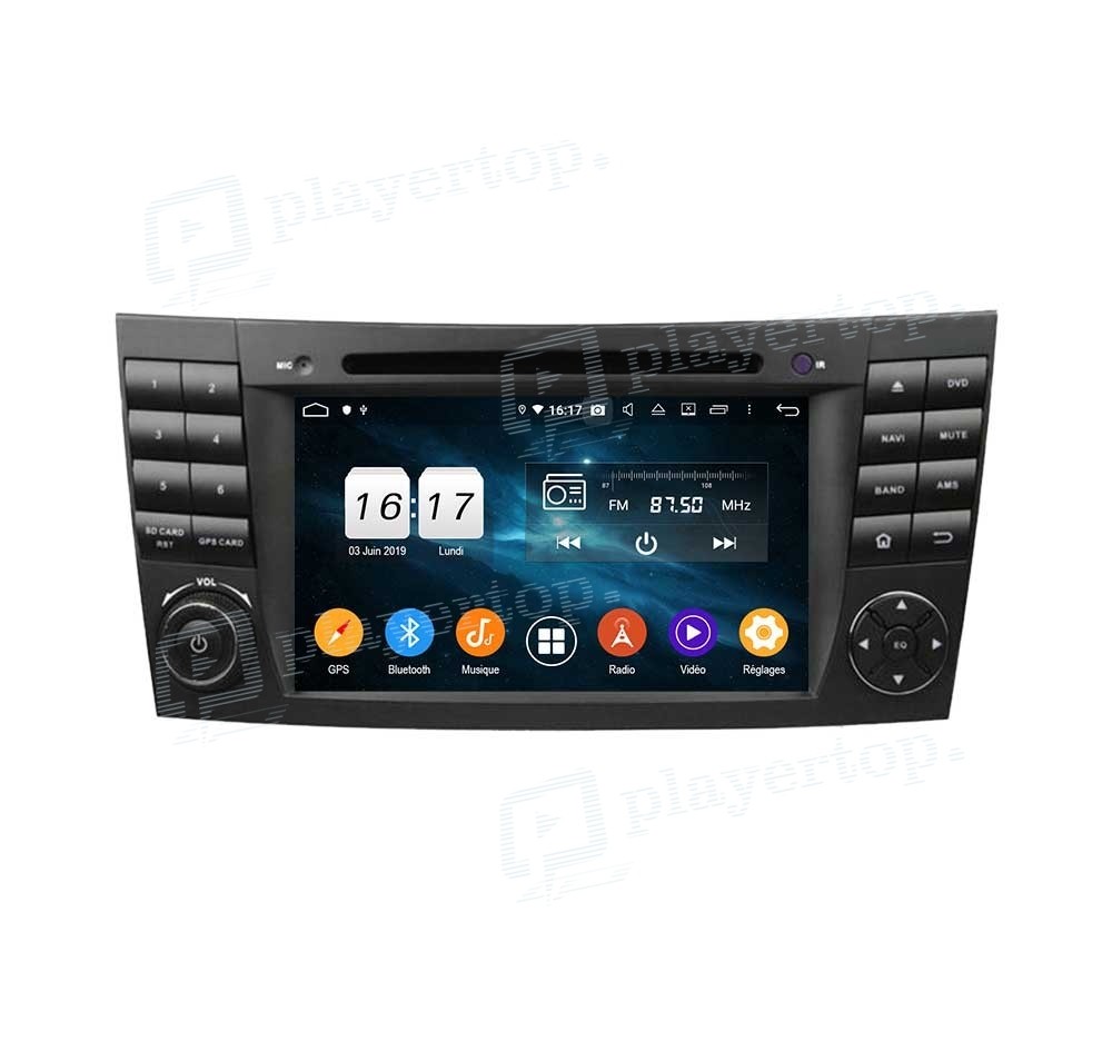 Autoradio DVD GPS Android 9.0 Mercedes Benz CLS C219 (2004