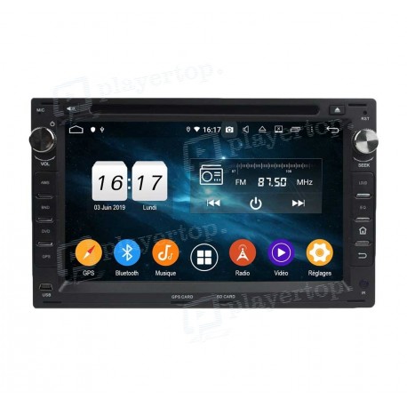 Autoradio GPS Android 9.0 Skoda Octavia (2001-2007)