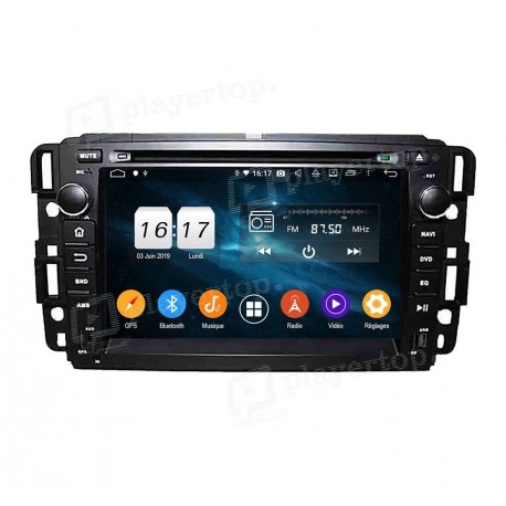 Autoradio GPS Android 9.0 GMC Yukon (2007-2012)