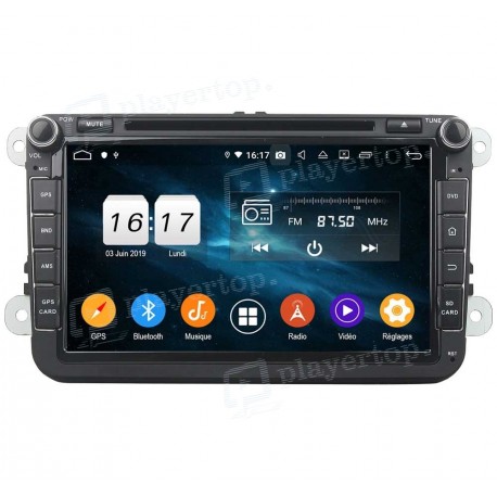 Autoradio Android 9.0 VW Touran (2006-2012)