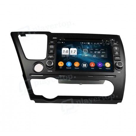 Autoradio GPS Android 9.0 Honda Civic 2014