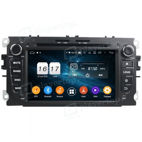 Autoradio DVD GPS Android 9.0 Ford Focus (2008-2011)