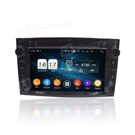 Autoradio GPS Android 9.0 Opel Vectra (2005-2008)