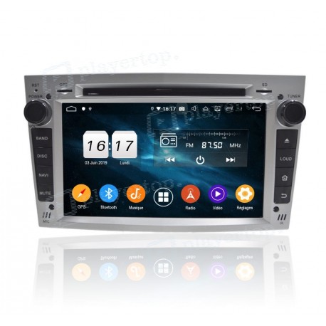 Autoradio GPS Android 9.0 Opel Zafira (2005-2011)