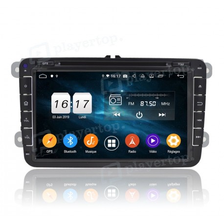 Autoradio DVD GPS Android 9.0 VW Passat B6