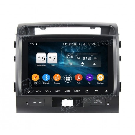 Autoradio GPS Android 9.0 Toyota Land Cruiser (2008-2010)