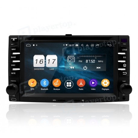 Autoradio GPS Android 9.0 KIA Sportage (2004-2010)