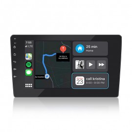 Autoradio 1 DIN écran 9.5 pouces CarPlay Android Auto