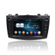 Autoradio GPS Android 11 Mazda 3 (2009-2012)