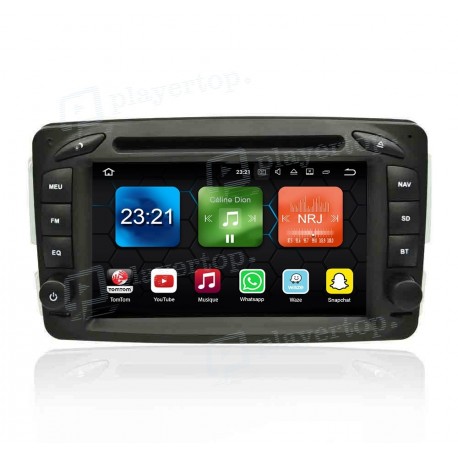 Autoradio Android 11 GPS Mercedes Benz Classe A W168 (1998-2002)