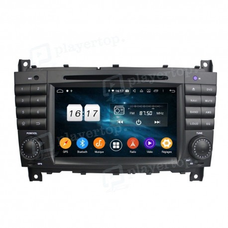 Autoradio DVD GPS Android 11 Mercedes Benz Classe C W203 (2004-2007)