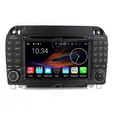 Autoradio DVD GPS Android 11 Mercedes Benz Classe S W220 (1999-2006)