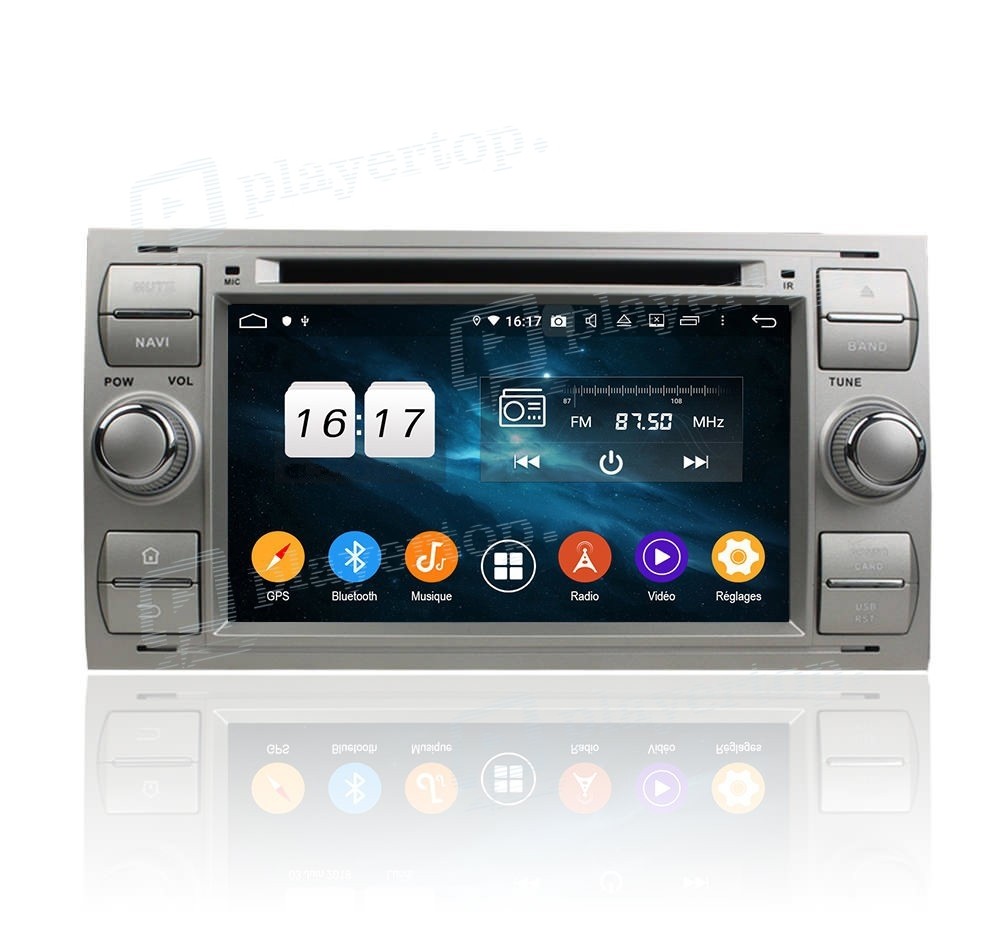 Autoradio CarPlay Android 12.0 Ford Fiesta (2005-2008) ⇒ Player Top ®