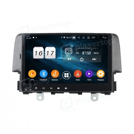 Autoradio Android 11 Honda Civic (2016-2017)