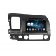 Autoradio DVD GPS Android 11 Honda Civic (2006-2011)