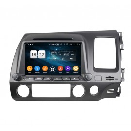 Autoradio DVD GPS Android 11 Honda Civic (2006-2011) 