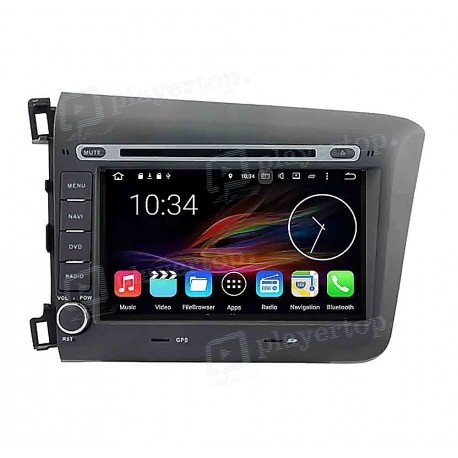 Autoradio DVD GPS Android 11 Honda Civic 2012