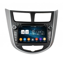 Autoradio CarPlay Android 12.0 Hyundai Solaris (2011-2012)