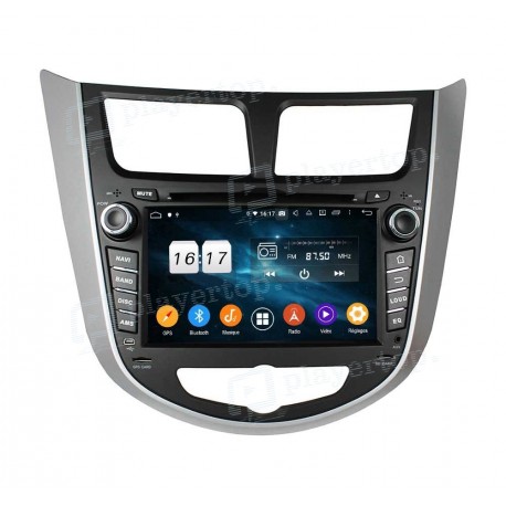 Autoradio GPS Android 11 Hyundai Solaris (2011-2012)