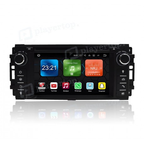 Autoradio DVD GPS Jeep Wrangler (2007-2015) Android 11