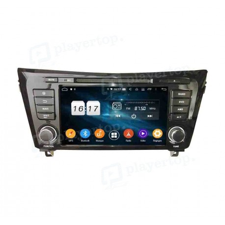 Autoradio GPS Android 11 Nissan Qashqai 2014