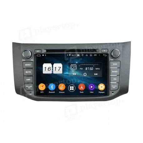 Autoradio GPS Android 11 Nissan Sylphy (2012-2013)