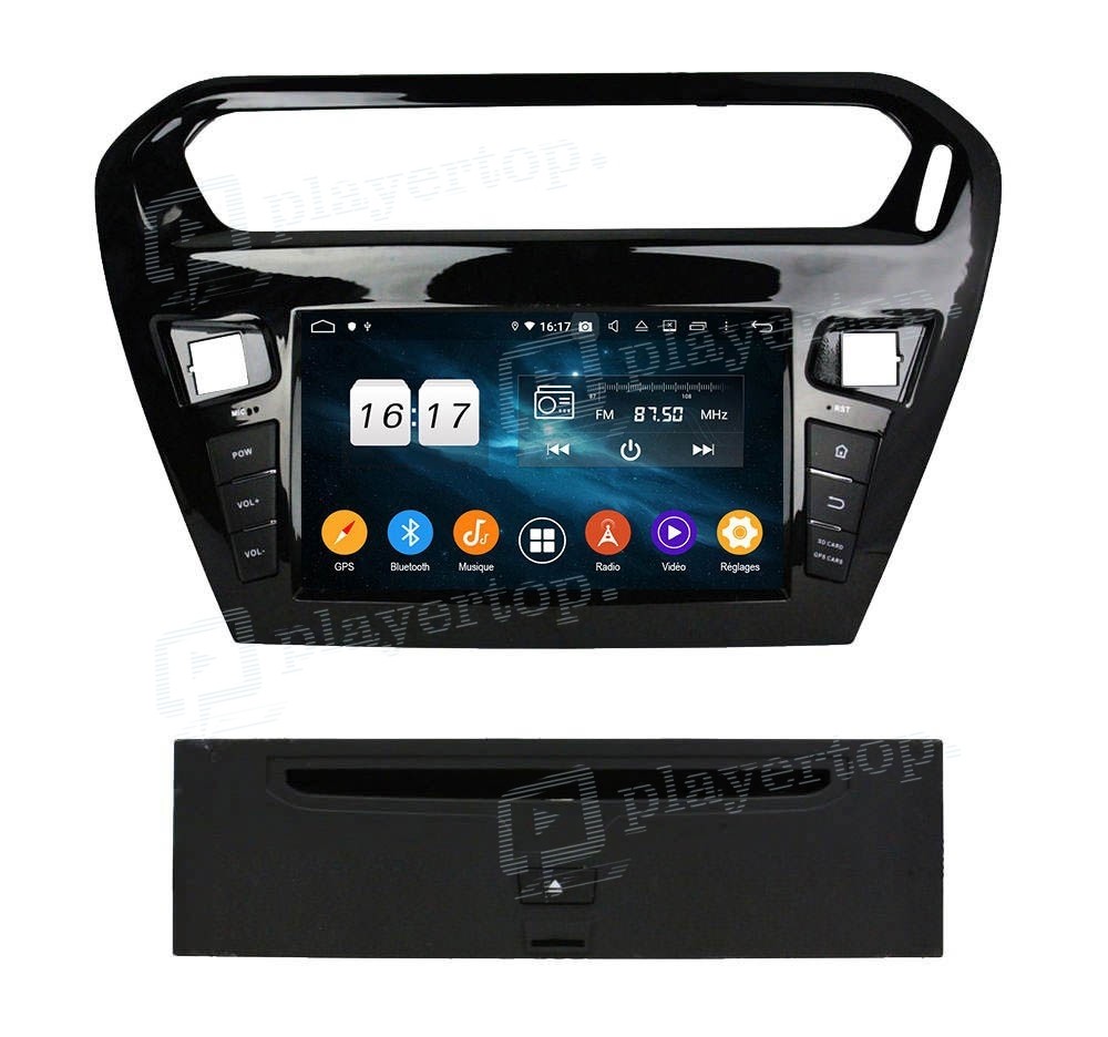 Autoradio CarPlay Android 12.0 Peugeot 301 (2013-2016) ⇒ Player Top ®