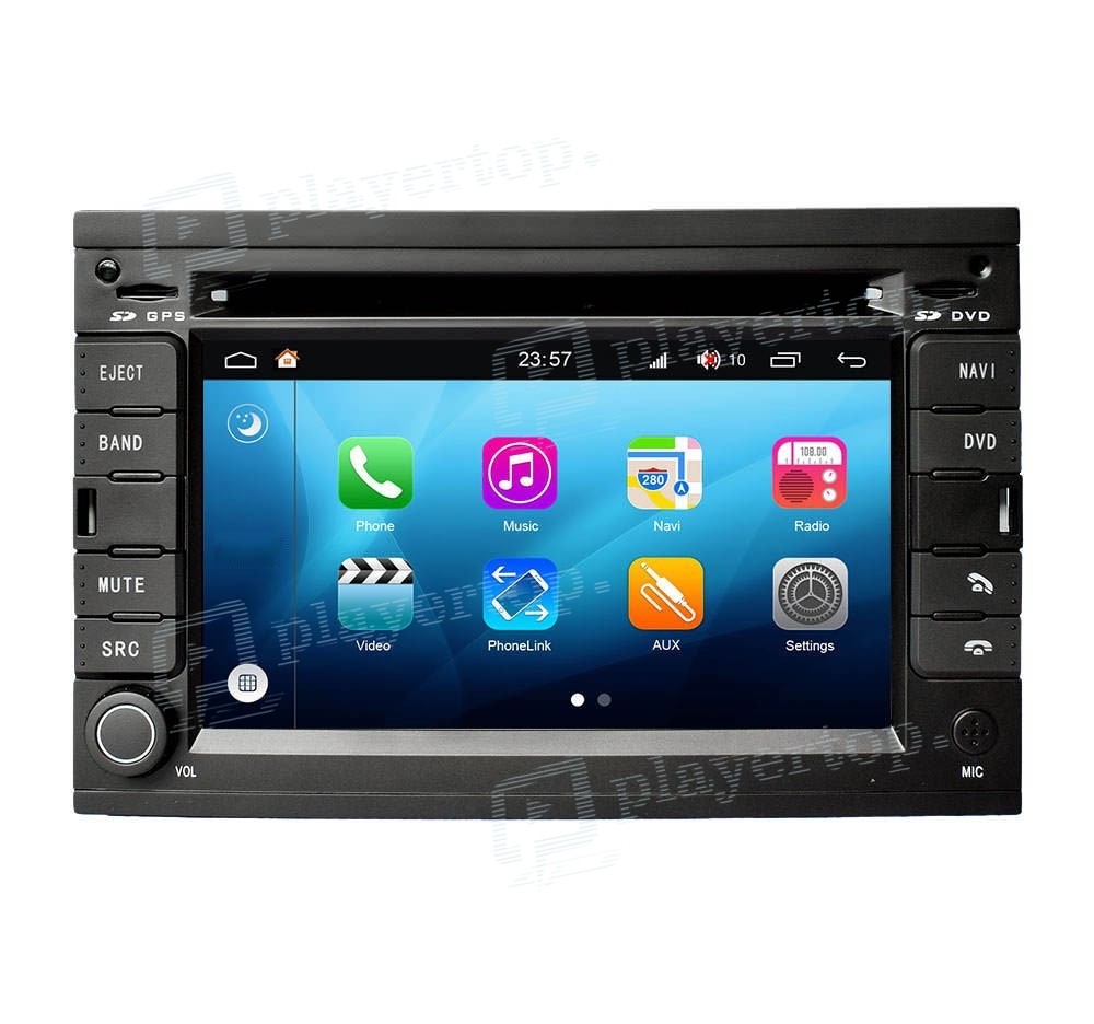 Autoradio CarPlay Android 12.0 Peugeot 206 ⇒ Player Top ®