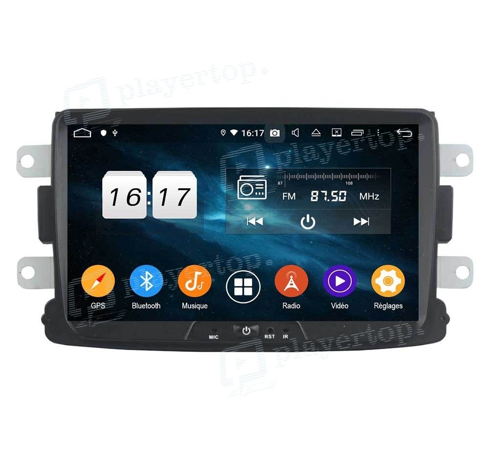 L'écran Carplay Android pour RENAULT Duster 2012 2014 2015 2016