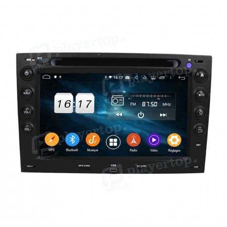 Autoradio CarPlay Android 12.0 Renault Mégane II (2002-2008) ⇒ Player Top ®