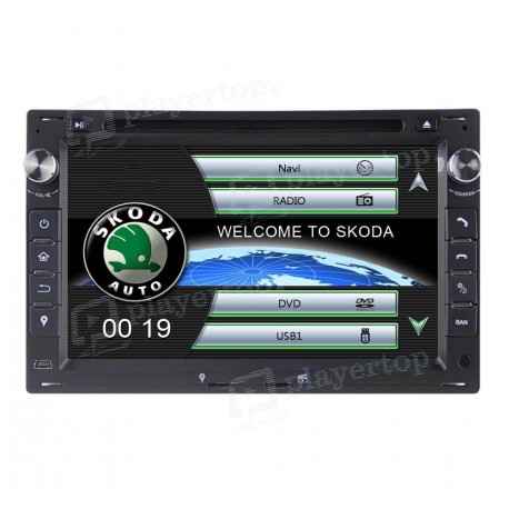 Poste auto GPS Skoda Octavia (2001-2004)